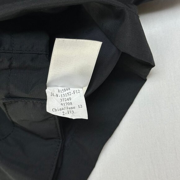 REI Womens E1 Elements Black Snow Pants Size 14 Side Zip Ski Snowboard Rain - Picture 12 of 12
